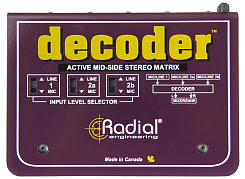 Микрофонный предусилитель Radial Decoder