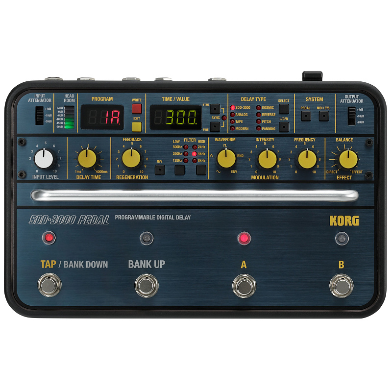 Фото Гитарный эффект дилей KORG SDD-3000-PDL