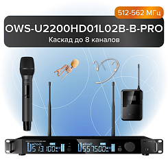 Радиосистема Октава OWS-U2200HD01L02В-B-PRO
