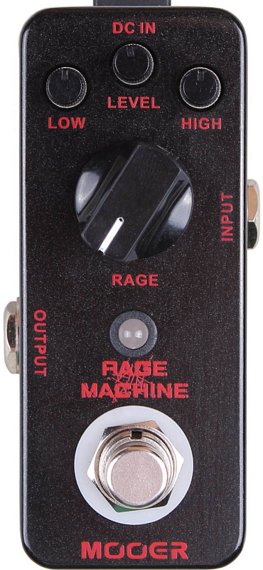Фото Mooer Rage Machine  мини-педаль Metal Distortion