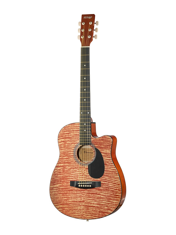 Фото LF-3800CT-N Фольковая гитара вырез HOMAGE