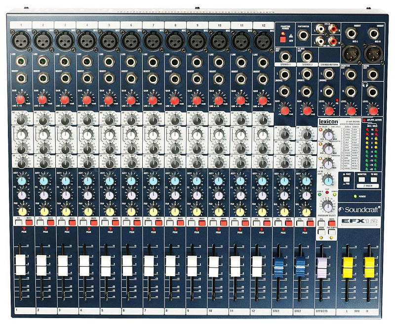 Фото Микшерный пульт Soundcraft EFX12