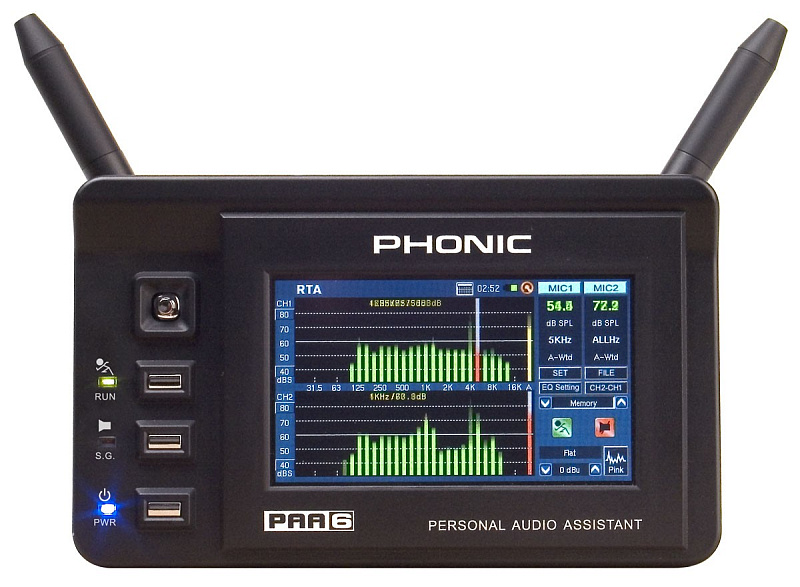 Фото Анализатор спектра Phonic PAA6