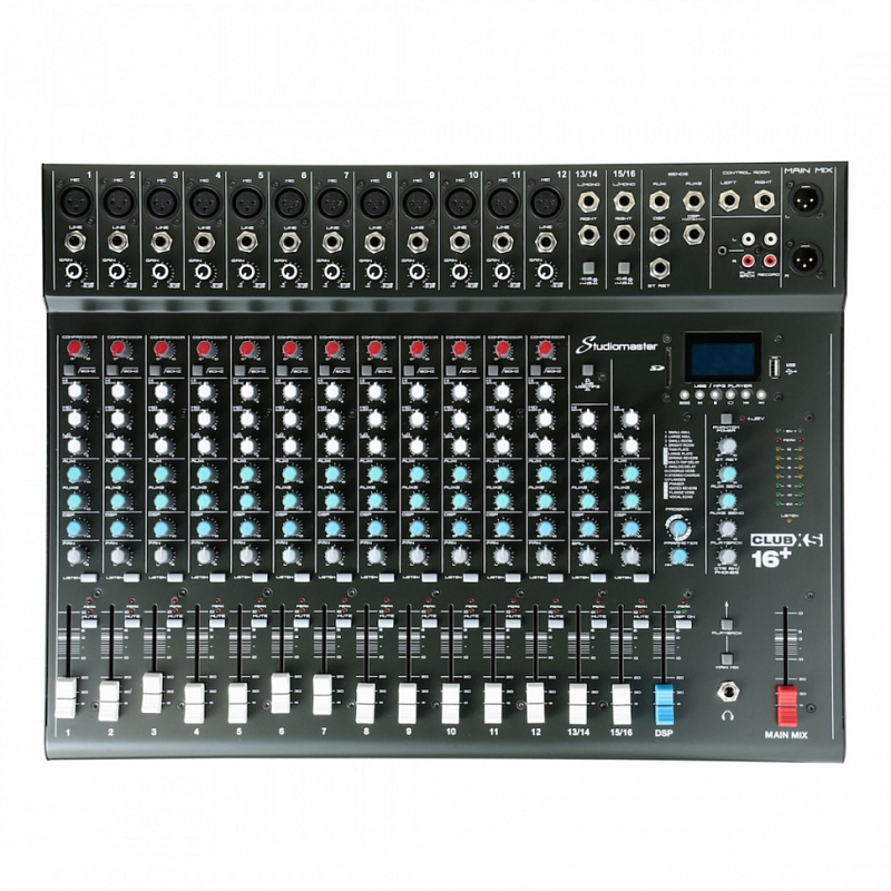 Фото Микшерный пульт STUDIOMASTER CLUB XS16 +
