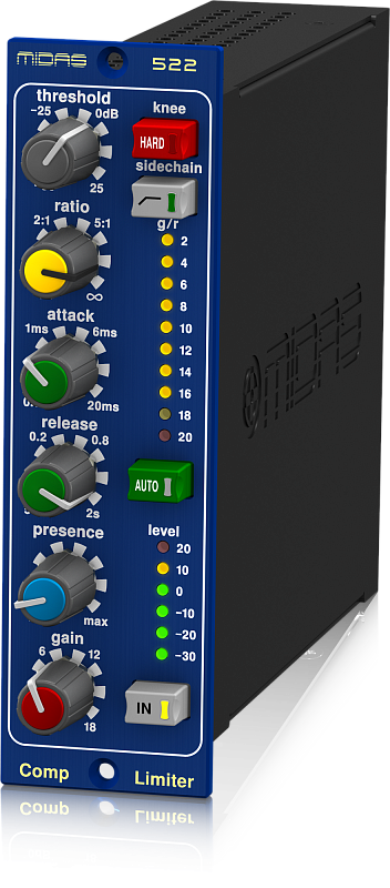 Фото Компрессор/лимитер Midas Compressor Limiter 522