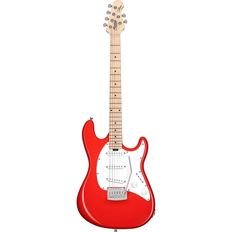Фото Электрогитара Sterling Cutlass SSS Fiesta Red