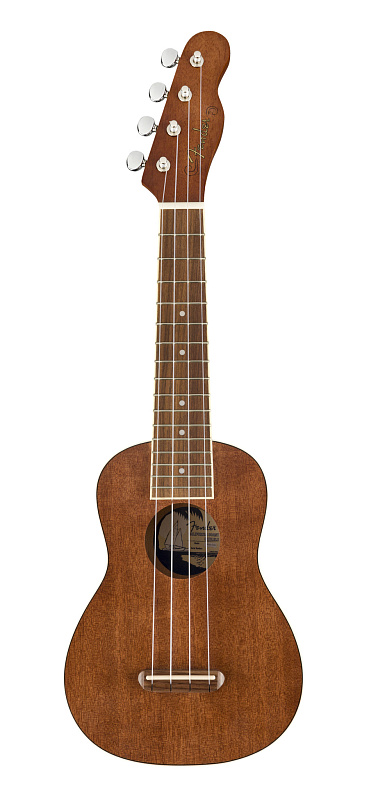 Фото Укулеле сопрано FENDER Seaside Soprano Uke Pack, Nat