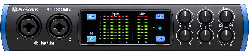 Фото Аудиоинтерфейс PreSonus Studio 68C