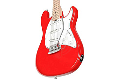 Электрогитара Sterling Cutlass SSS Fiesta Red