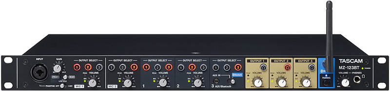 Фото Микшерный пульт Tascam MZ-123BT