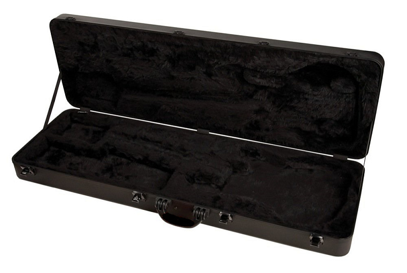 Фото FENDER ABS MOLDED P/J BASS CASE литой пластиковый кейс для бас-гитар 