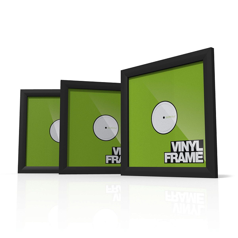 Фото Набор рамок для обложек винила Glorious Vinyl Frame Set Black