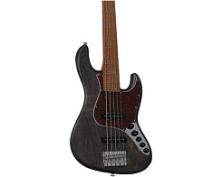 Бас-гитара Keipro KJB5-Deluxe Pro Ash-M ACT BK
