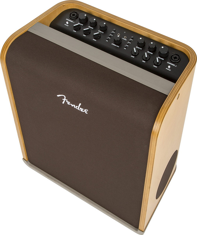Фото FENDER ACOUSTIC SFX комбоусилитель для акустических гитар 160Вт, 3х8 + ВЧ драйвер+доп. боковой 1х6 динамики, 2 канала
