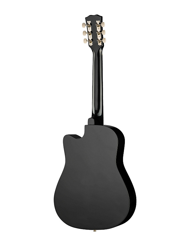 Фото FFG-2038C-BK Акустическая гитара, черная, Foix