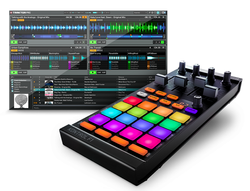 Фото Native Instruments Traktor Kontrol F1