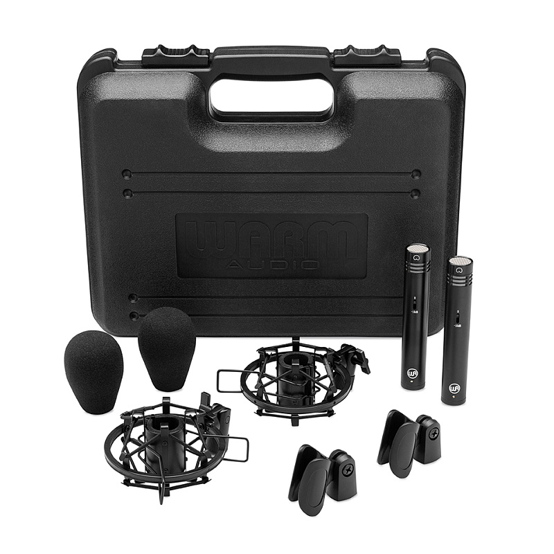 Фото WARM AUDIO WA84-C-B-ST Stereo Pair - Black