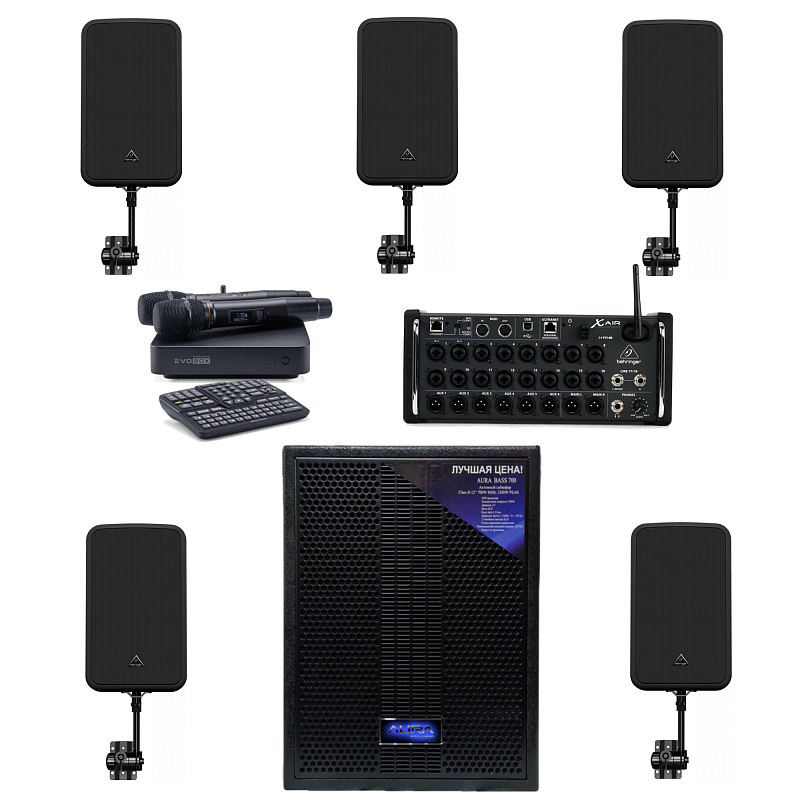 Фото Комплект караоке MultiSound Compact 5.1 EVO PLUS