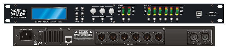 Фото Цифровой процессор SVS Audiotechnik DP-26