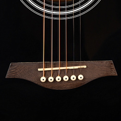 Акустическая гитара ROCKDALE Aurora D6 Gloss C BK