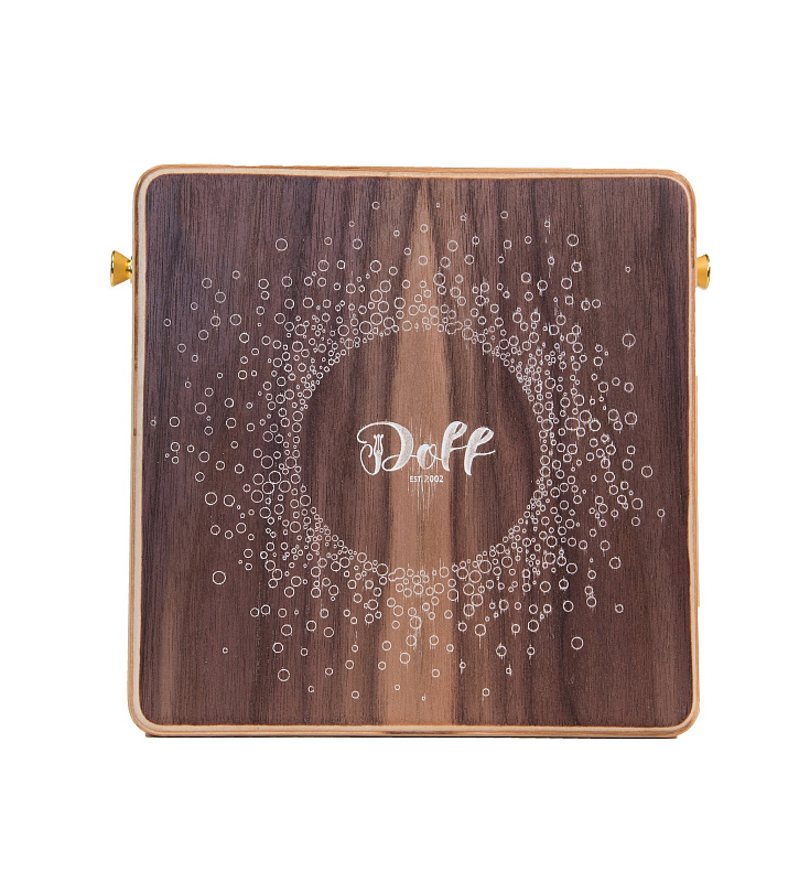 Фото SC-04-Doff Кахон, тапа шпон ореха, Doff
